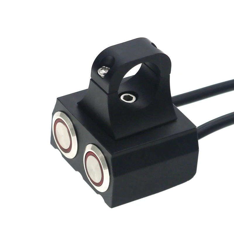 MoFlyeer 22 мм переключатель управления рулем мотоцикла из алюминиевого сплава с