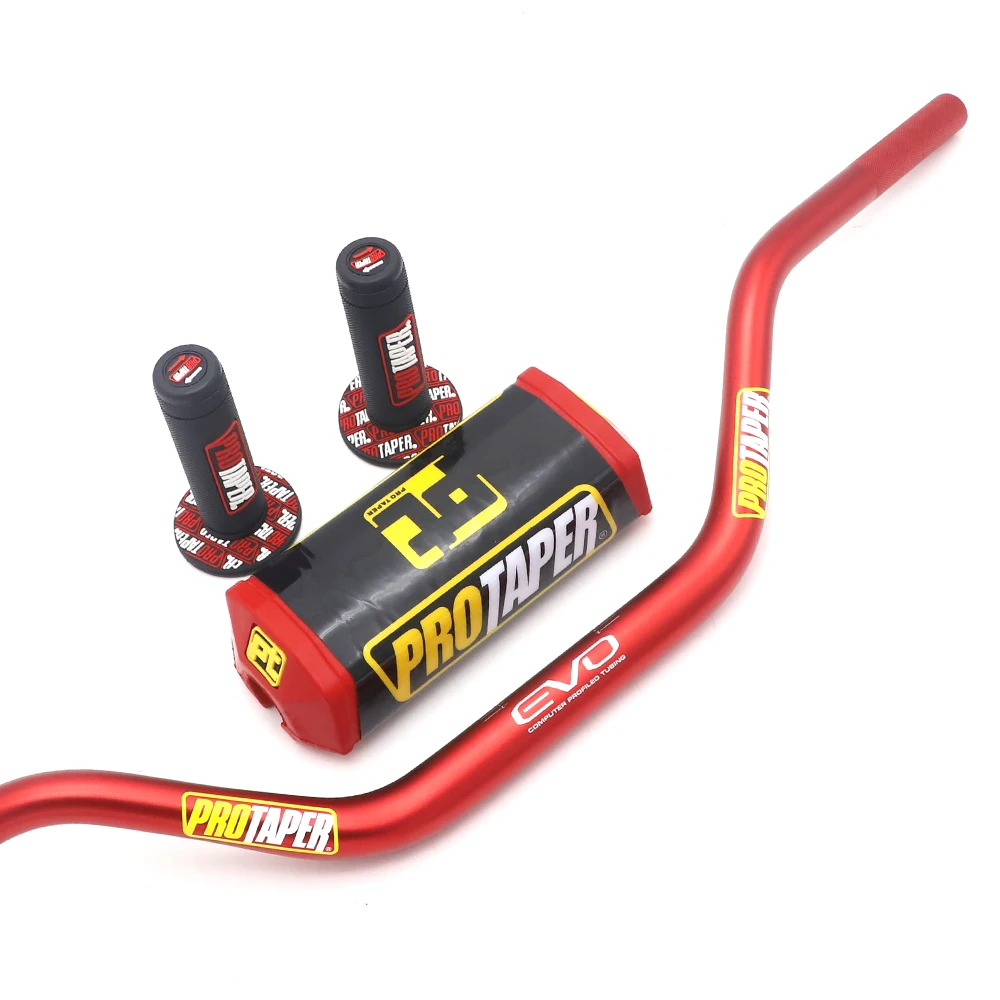 Профессиональные конические ручки Металлический Набор Mulisha толстые стержни 1 1/8