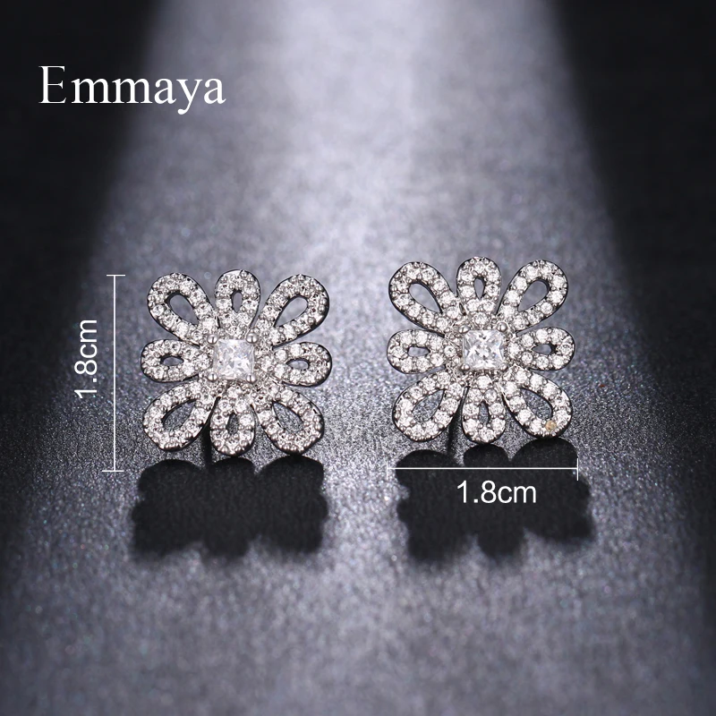 Новый дизайн от Emmaya увлекательный узел с кубическим цирконием двухцветная