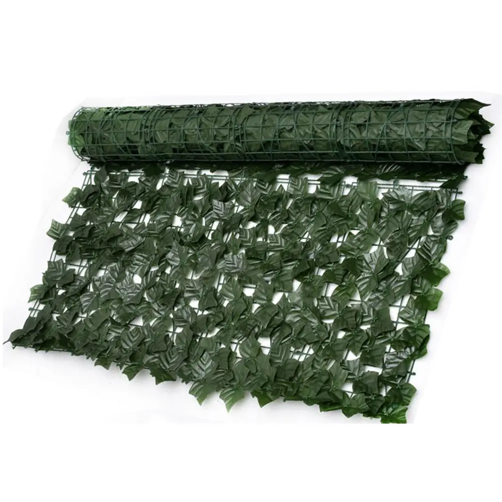 

0.5M/1M Artificial Leaf Privacy Fence Roll Wall Landscaping Fence Privacy Fence Screen Outdoor Garden Backyard Balcony Fence