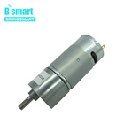 Шестеренчатый электродвигатель Bringsmart, 12 В, 6 В постоянного тока, компактный Шестеренчатый ящик, редуктор с низкой скоростью 9-2300 обмин для электрического маленького двигателя, игрушечная машинка с низким уровнем шума