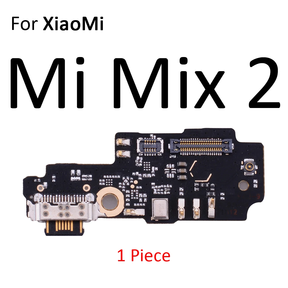 Плата с USB-портом для зарядки и микрофоном шлейф XiaoMi Mi 6 Mix 2S Max 3 2 6X 5X | Мобильные