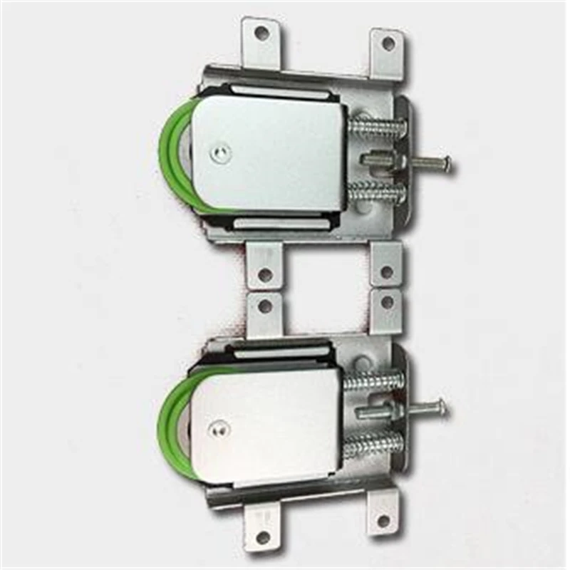 

Heavy Wardrobe Sliding Door Pulley Hanging Wheel Cabinet Sliding Door Roller Surface Mounted Wheel Track Slot Accessories