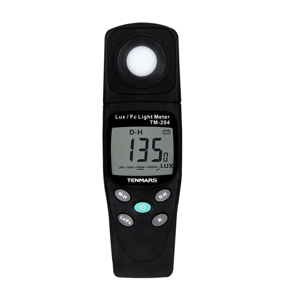 Цифровой светильник ветительный прибор TM 204 Lux LCD с максимальным считыванием