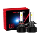 Светодиодные лампы для фар Bullvision 9005 HB3, чипы CSP, 90 Вт, H1, H4, H7, H11, H8, H9, 9012, HIR2, 9006, HB4, 9007, 9008, H13, дальний свет, ближний свет, 12 В