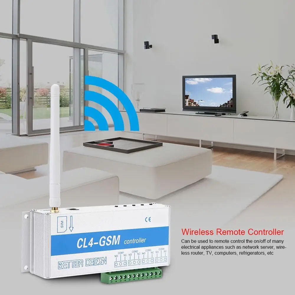 Беспроводной пульт дистанционного управления campanello с антенной GSM SMS система