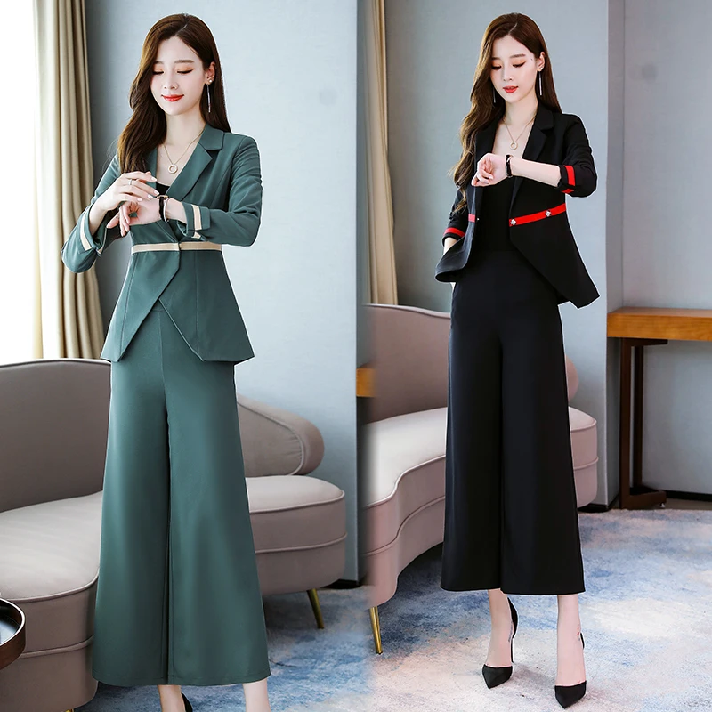 Женские Комплект из 2 предметов топы с длинными рукавами пальто свободная кофта и