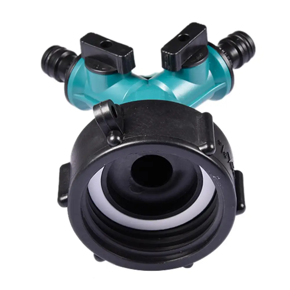 Кран y-типа распределительный садовый пластмассовый ременный переключатель