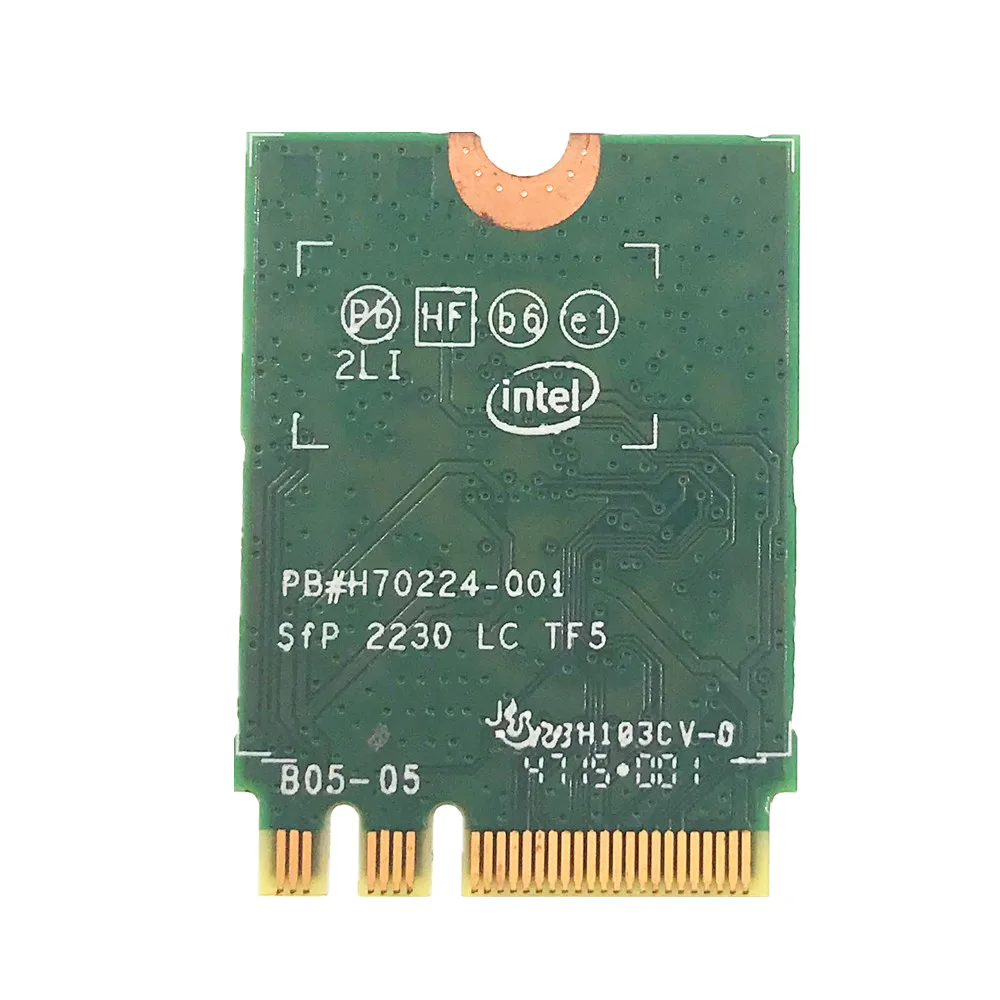 С 6 дБи двухдиапазонный комплект антенн MHF4 + беспроводной AC Intel 8260 8260NGW NGFF Wifi 867