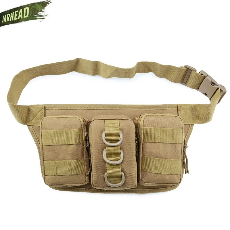 Армейская Военная поясная сумка Jungle Hunter Ranger CP камуфляжная для улицы тактическая