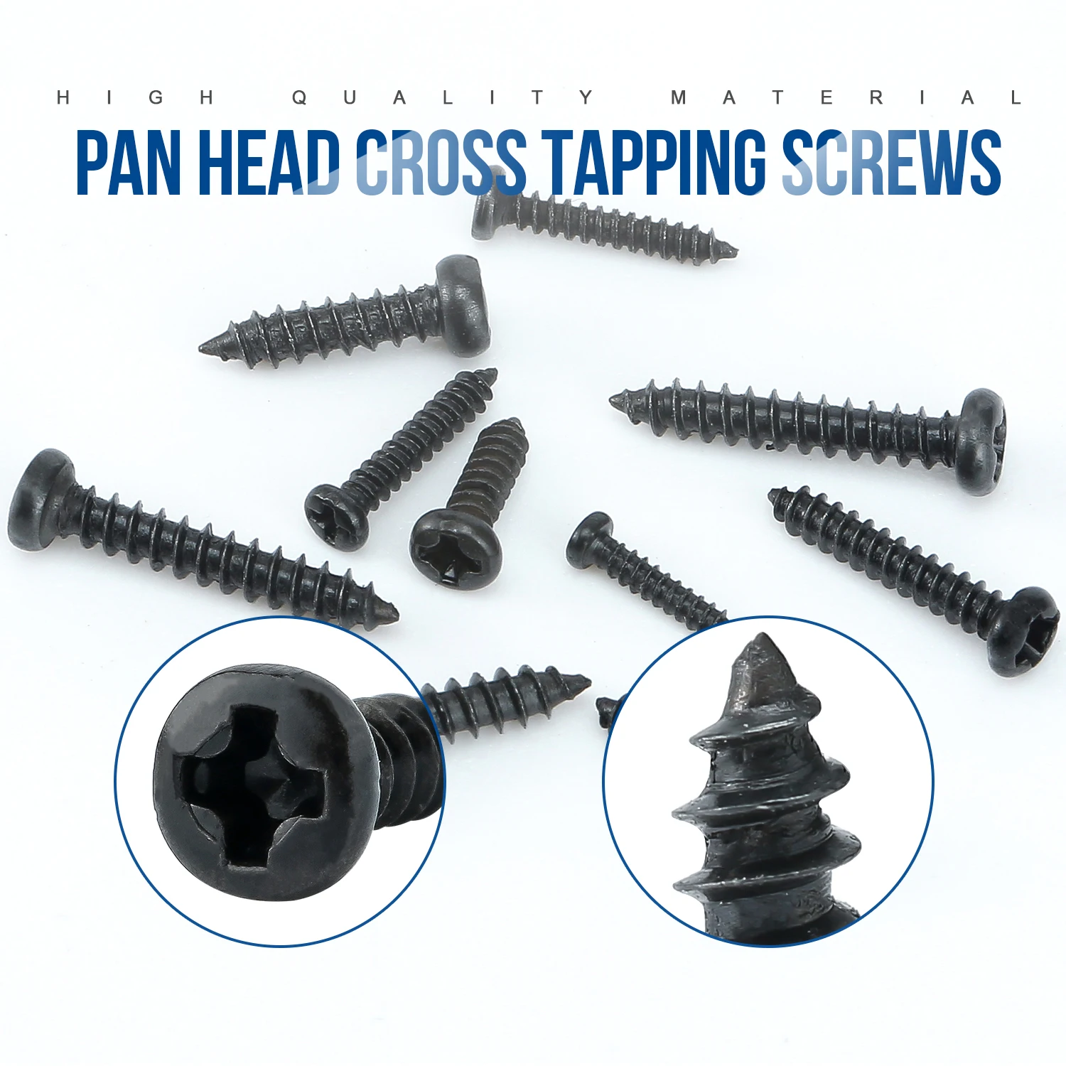 1100pcs round pan head tapping screws set m1 2 m1 4 m1 5 m1 7 m2 mini screw laptop computer screw phillips screw kit free global shipping