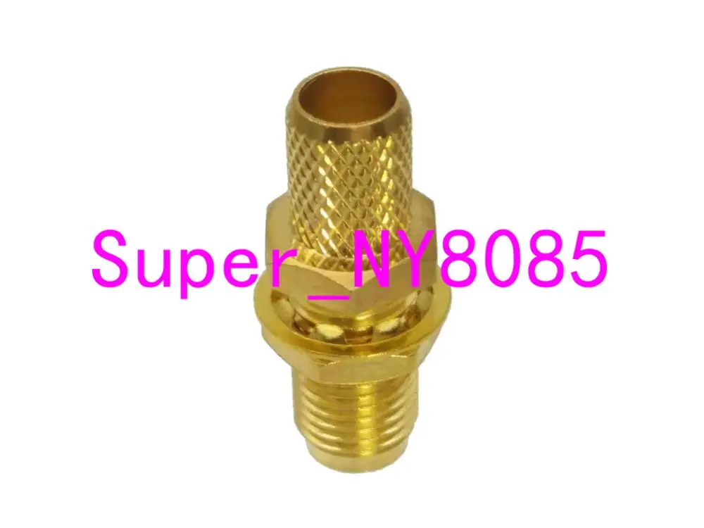 Гнездовой разъем SMA ОБЖИМНАЯ перегородка радиочастотный для стандартного