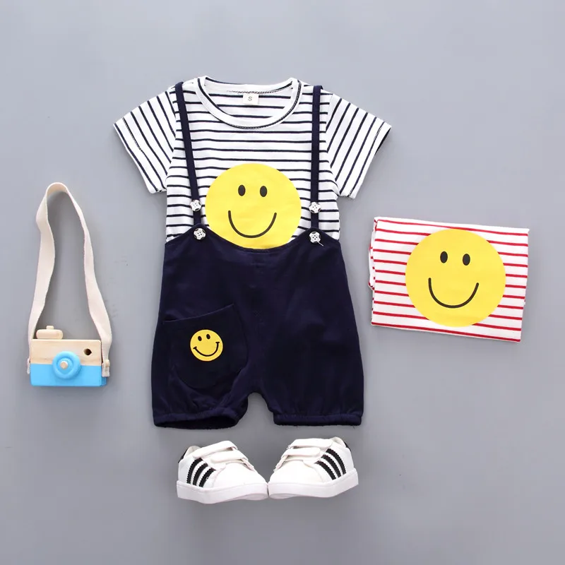 Новая весенняя одежда для младенцев хлопковые спортивные костюмы маленьких