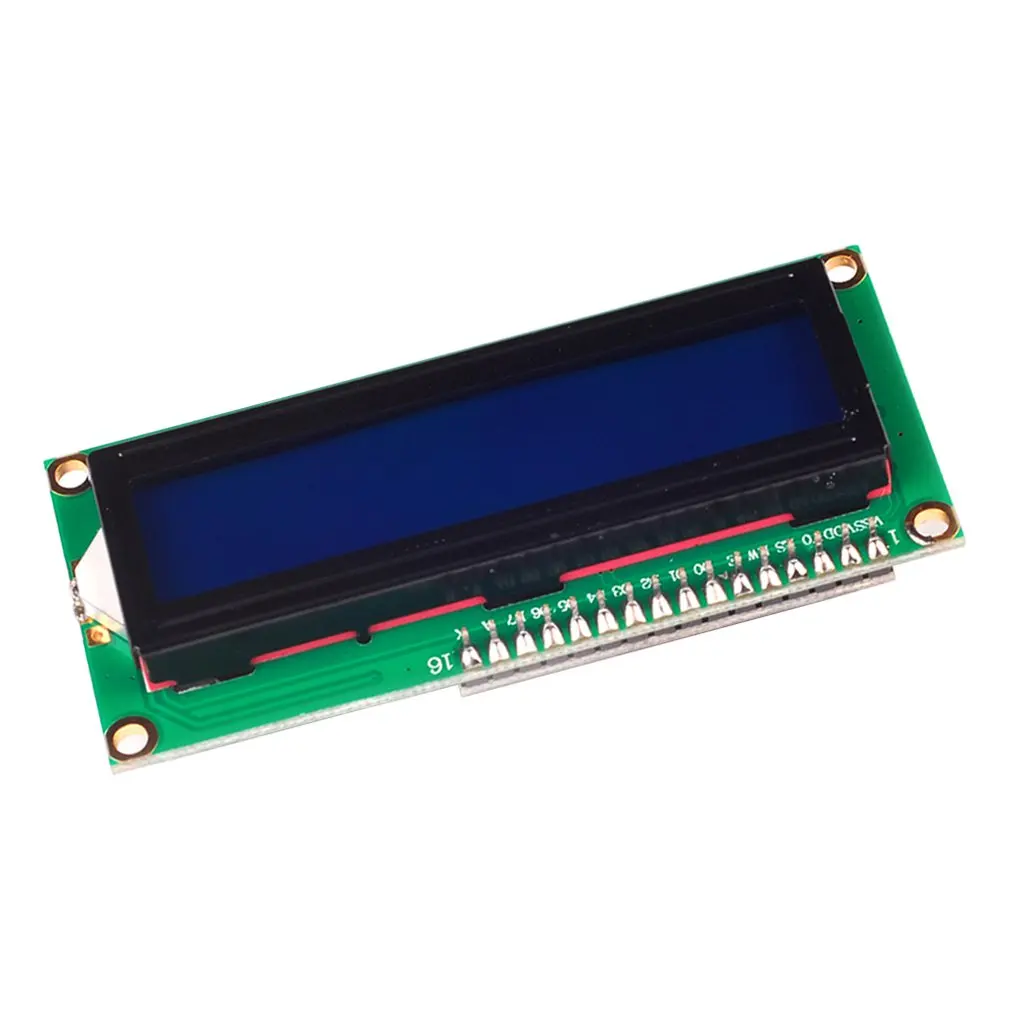Iic/I2C 1602 Модуль ЖКД синий экран обеспечивает оптический дисплей для файлов библиотеки модуль ультра-небольшой низкой мощности