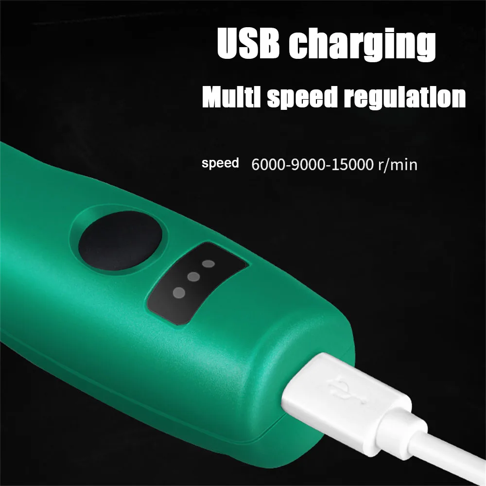 

Small Rechargeable Electric Grinder Handheld DIY Stone Grinding and Polishing Wood Carving Tools Electric Drill Carving Machine