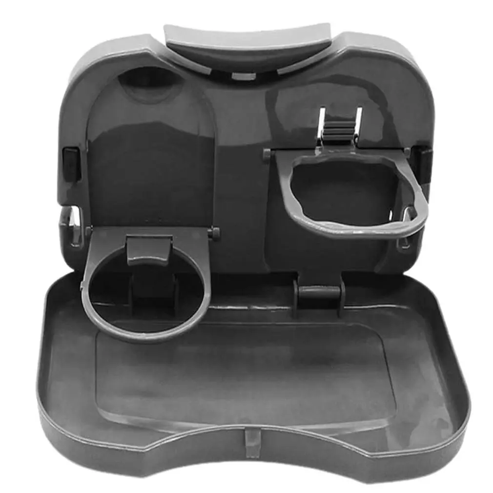 Автомобильный складной поднос для еды автомобильный держатель напитков на