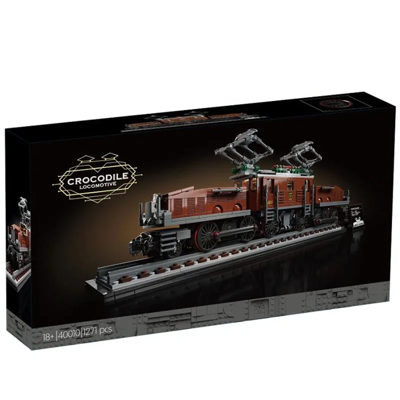 Конструктор детский Локомотив крокодил для мальчиков и девочек | Игрушки хобби