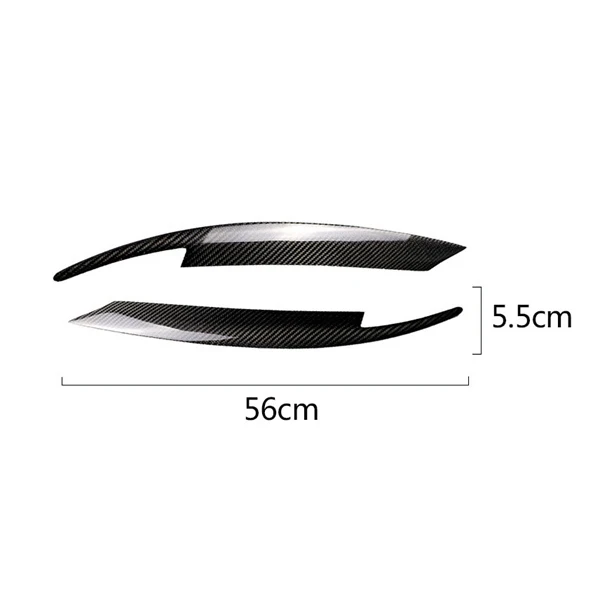 Carbon Fiber Headlight Eyebrow Eyelid for Subaru Impreza WRX STi 10Th GRB 08-11 | Автомобили и мотоциклы