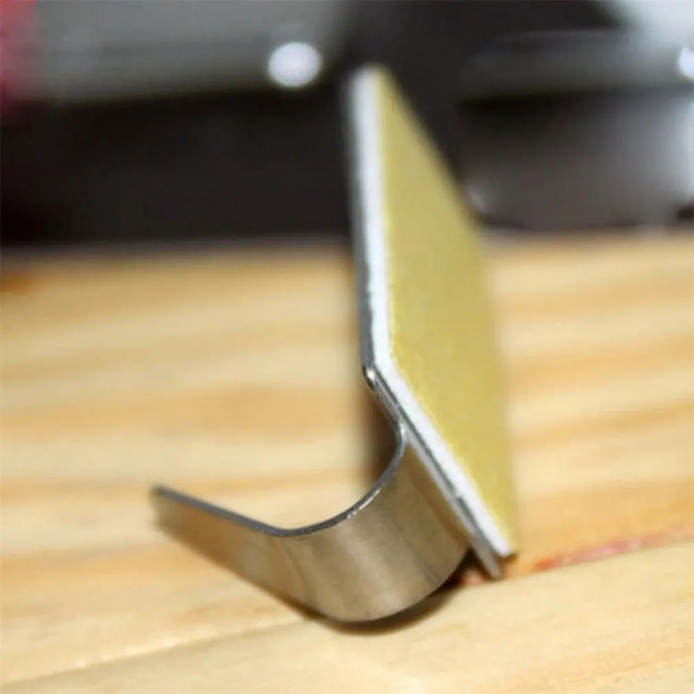 

6PCS Self Adhesive Hooks Strong Hanger Home Wall Door Hanger Stainless Steel Holder Hook Hanger for Kitchen Bathroom