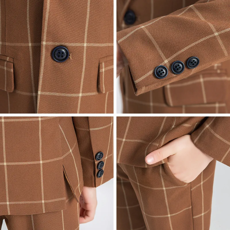 Костюм детский из жакета и брюк с галстуком-бабочкой | Мать ребенок