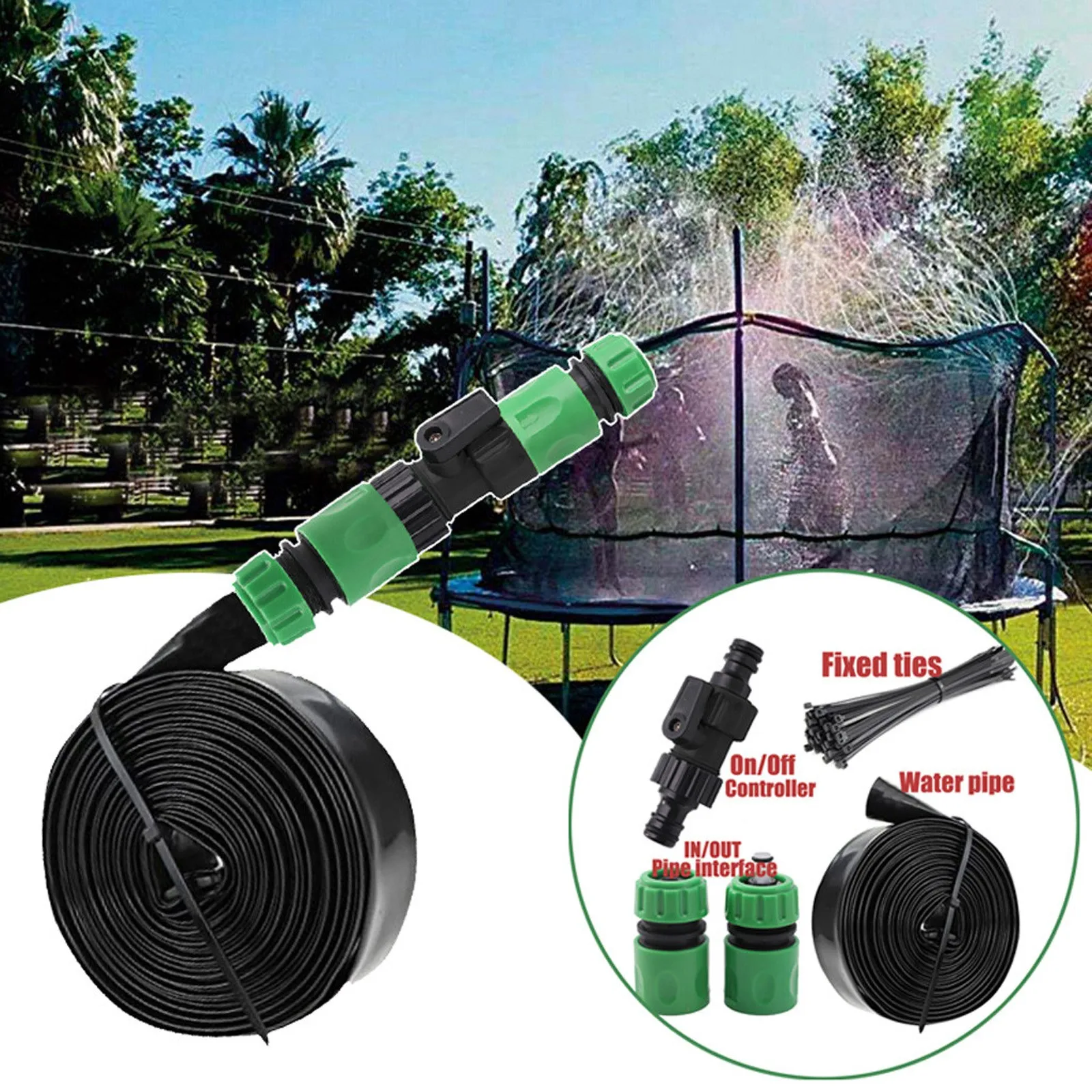 

Gardening Sprinkler Trampoline Sprinkler Water Park Sprinkler Summer Outdoors Water Game Toys Gardening Irrigation Tools