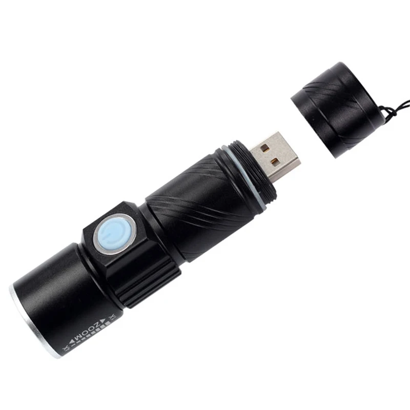 Велосипедный светильник 2000 люмен USB Перезаряжаемый велосипедный передний для