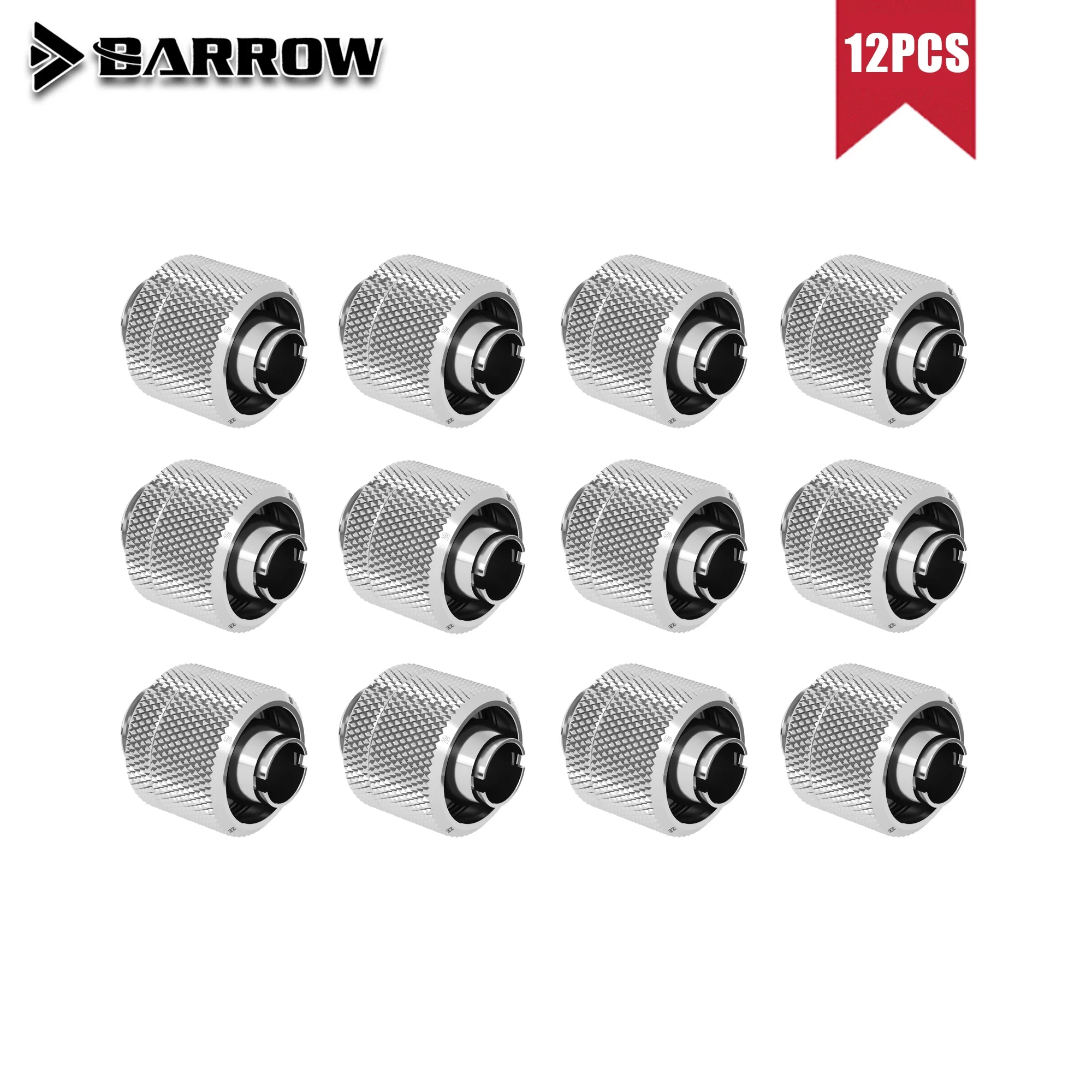 barrow 8pcs1012pcs for id10mm od16mm soft pipes 38id 58od or id10mm od13mm tube 38id 12od g14 hose fittings free global shipping