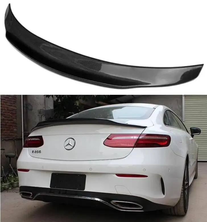 Углеродного волокна заднего крыла багажник спойлер для Mercedes Benz C238 W238 E63 E Класс