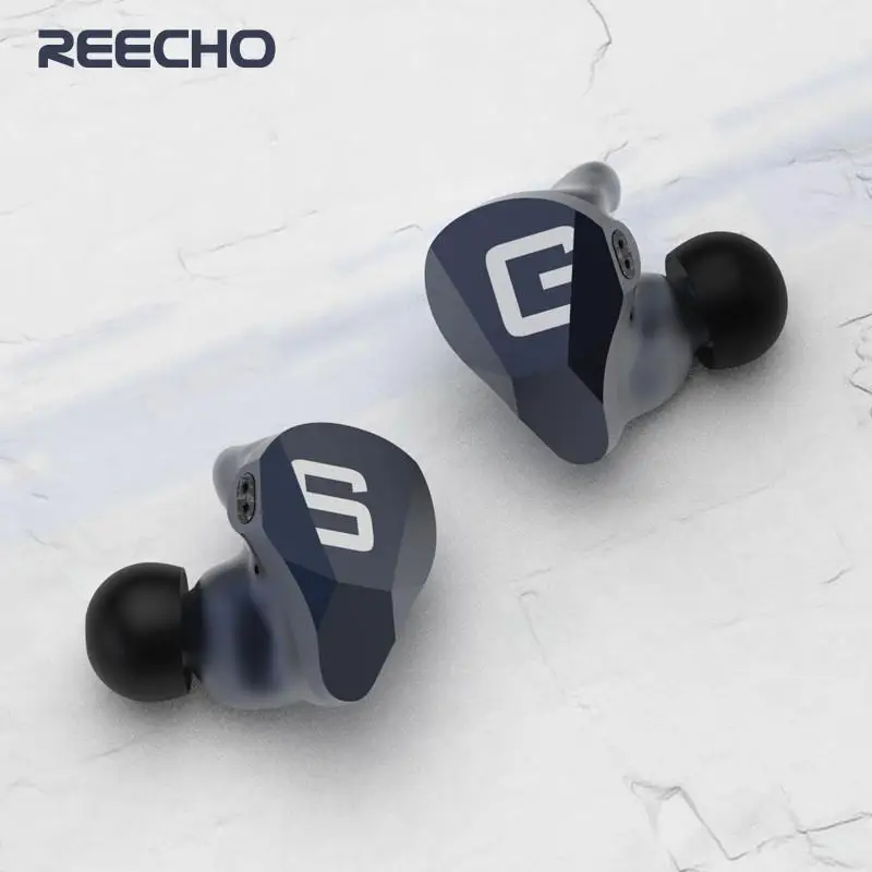 

Reecho SG-03 Dynamic Driver In-ear Earphone HiFi DJ Sport Music Headset With 2Pin 0.78mm Detachable Cable NA2 NS9 AIRA F300 NM2