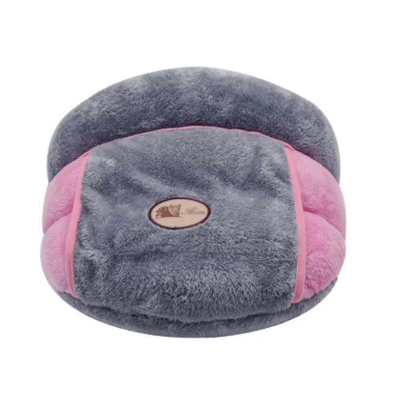 Кошка спальный мешок диваны ковер собака дом гамбургер короткая плюшевая