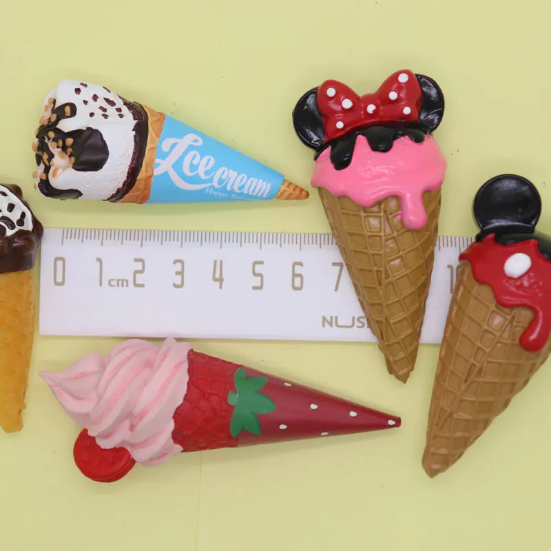 Магнит на холодильник модель еды мини-мороженое детское украшение для кухни