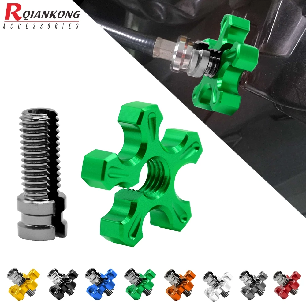 

for Honda Suzuki BMW Kawasaki T Cafe Racer BETA Motorcycles Accessories M10 M8 * 1.5 CNC Clutch Wire Adjustment Cable