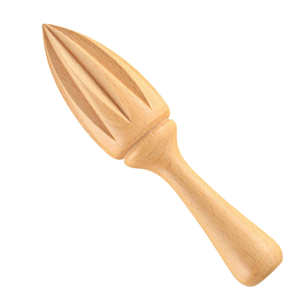 Деревянный Лимон соковыжималка Мини фрукты оранжевый экстрактор развертки