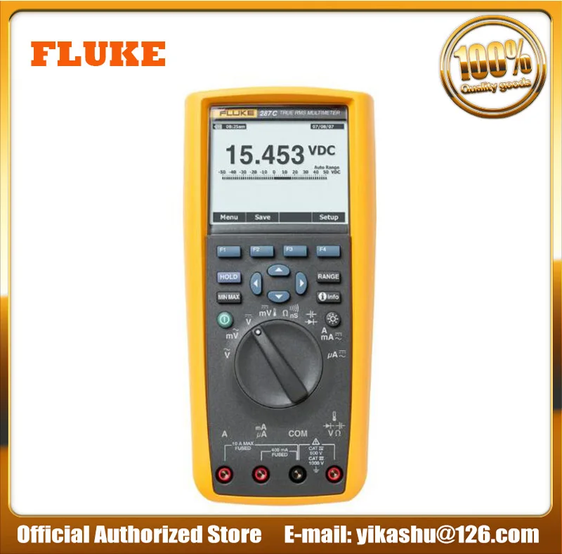 Цифровой мультиметр Fluke 287C \ 289C с истинным эффективным значением функция захвата