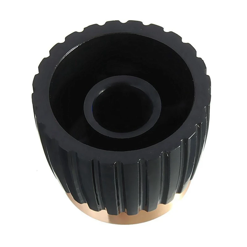 60X Guitar AMP Amplifier Knobs Push-On Black+Gold Cap For Marshall | Спорт и развлечения