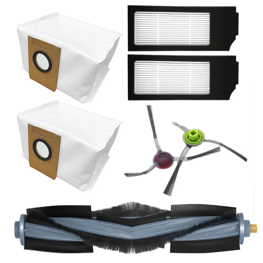 

Vacuum Cleaner Main Side Brush Filter Dust Bag Kit For ECOVACS DEEBOT X1 TURBO X1 OMN Parts Accessories