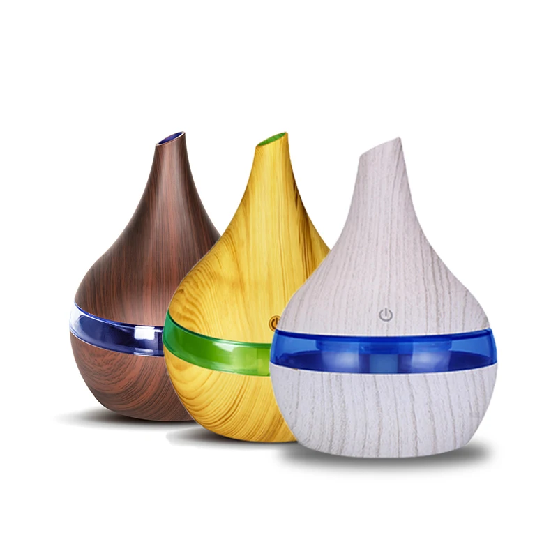 300 мл распылитель тумана арома диффузор для эфирных масел деревянный мистмейкер