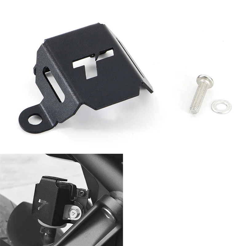 

Motorcycle Rear Brake Reservoir Guard Fit For YAMAHA Tenere 700 XTZ690 2019-2020 Rear Brake Fluid Reservoir Cover Protector
