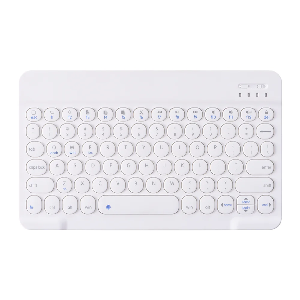 Ультратонкая Bluetooth клавиатура для IOS Samsung Android Tablet Windows iPad 9 7 10 5 беспроводная