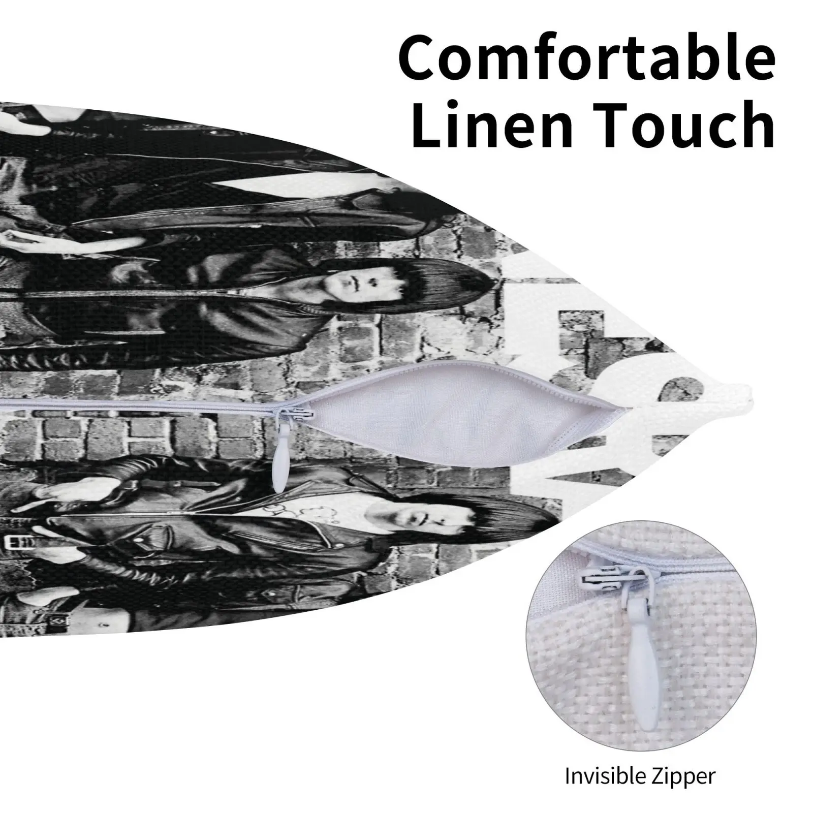 Наволочка с надписью наволочка из хлопка льна плюшевый помпоном для поклонения