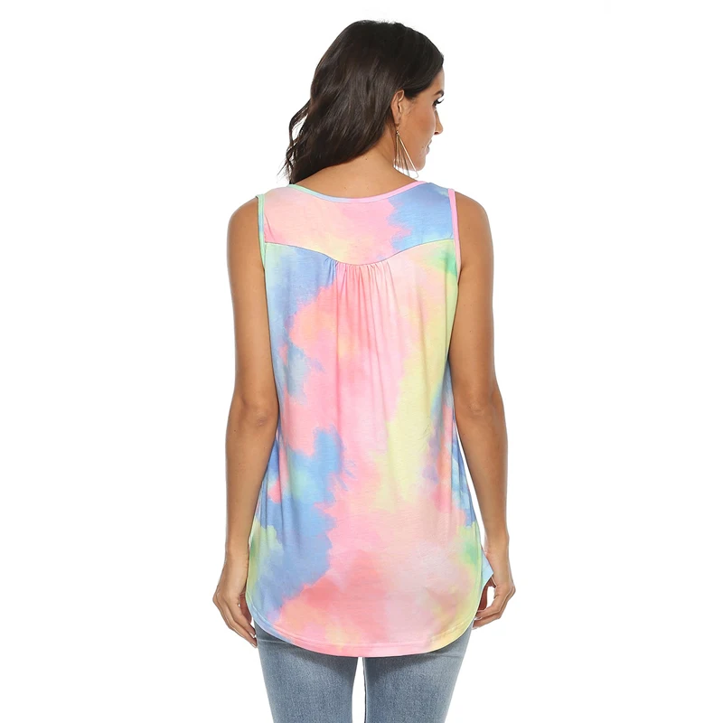 

Women's Clothing Summer 2021 Sleeveless Plus Size Tunic Kpop O-Neck Long Tee Shirt Oversize Y2k Graphic Tank Top Free Shipping
