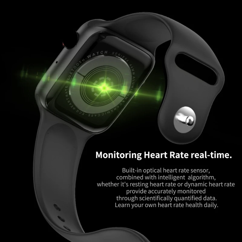 IWO 10 Смарт-часы с экраном 1 54 дюйма Bluetooth набор вызовов ответ ЭКГ монитор