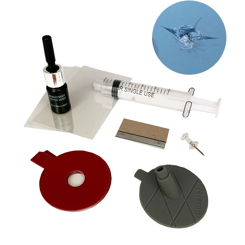 Набор для ремонта лобового стекла автомобиля набор ветрового декоративные