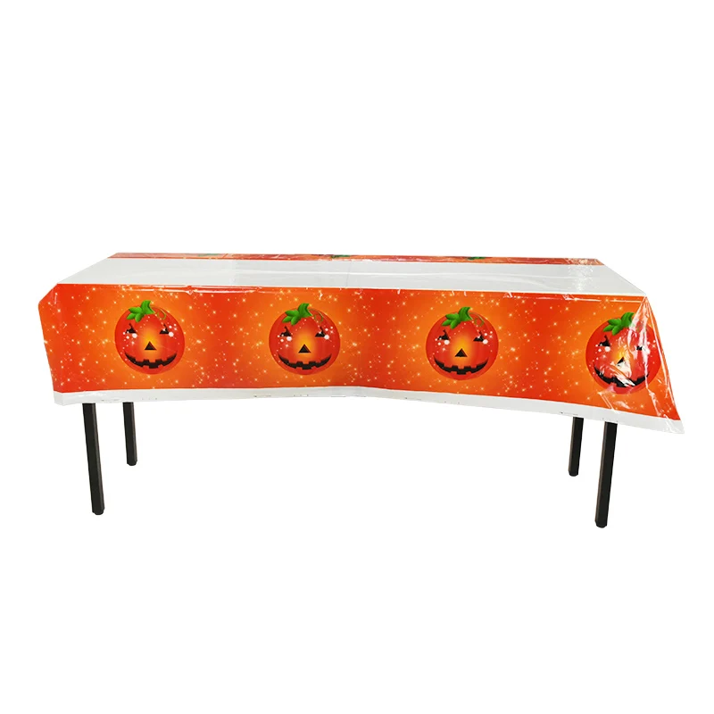 1pc 110*180cm Halloween Party Decor Disposable Tablecloth Table Cloth For Kitchen Decorative Dining Cover Home Decoration | Дом и сад
