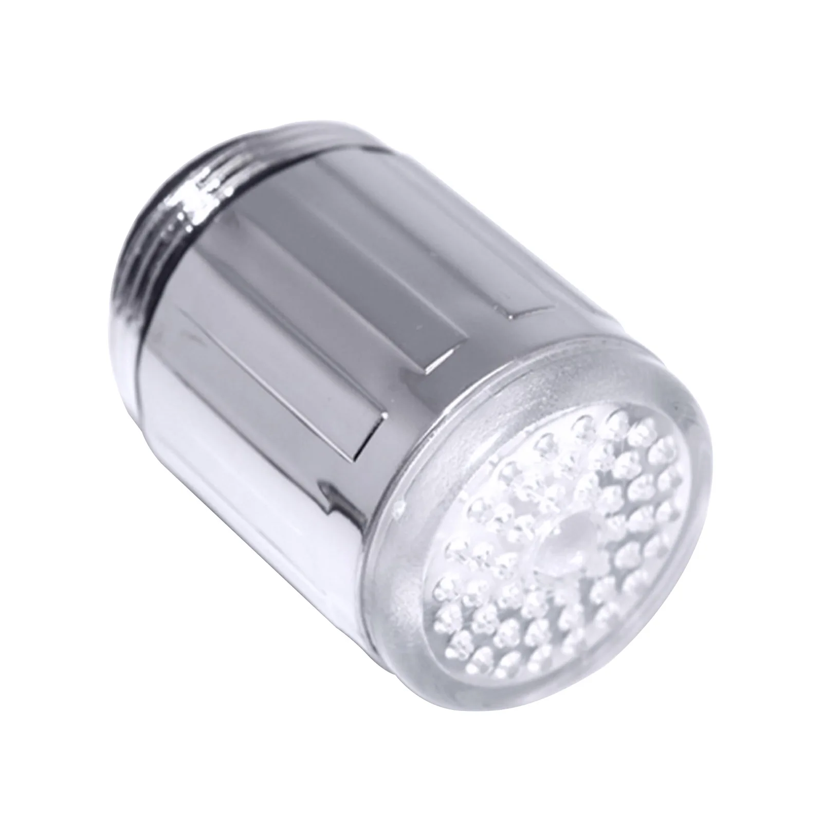 

2pcs/set Toilet Color Changing Home LED Water Faucet For Bathroom Kitchen Sink
