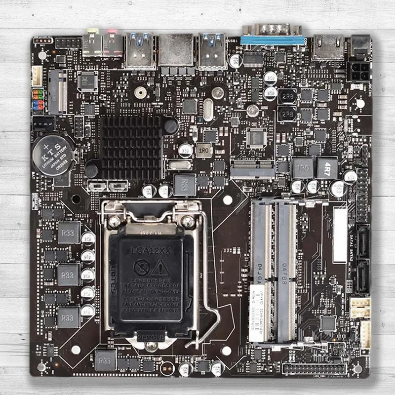 H410 универсальная материнская плата ITX Промышленная поддержка 2XDDR4 M.2 2230 слот LGA1200