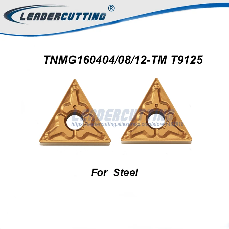 TNMG160404/TNMG160408/TNMG160412-TM T9125 * 10 шт. твердосплавные вставки лезвие для WTJNR/MTJNR/MTENN/MTQNR