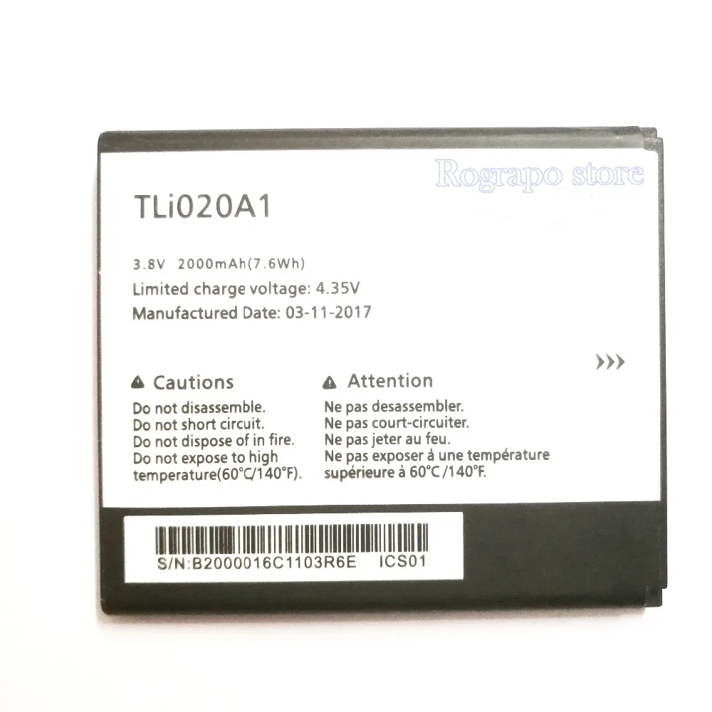

Hot TLi020A1 Battery For Alcatel One Touch Pop 3 (5) 4G 5 Dual Sim OT 5065D 5065A 5065X 5065W 5065J 5065T Phone Batterie Bateria