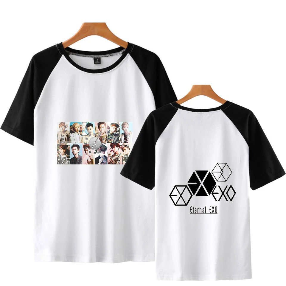 2019 EXO PLANET #5 Футболка Хлопковая женская Горячая Распродажа футболка повседневные