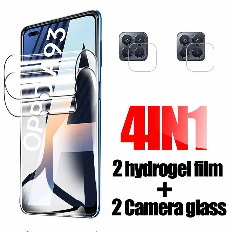 

Гидрогелевая пленка для OPPO A93, мягкая HD пленка для экрана OPPO Reno 4 SE Opo A15 A32 A53 K5 A11X A5 A9 Pro, 2020 полное покрытие, защита